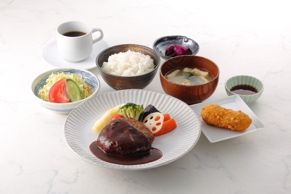 人間ドック食に「手ごねハンバーグ御膳」が追加されます